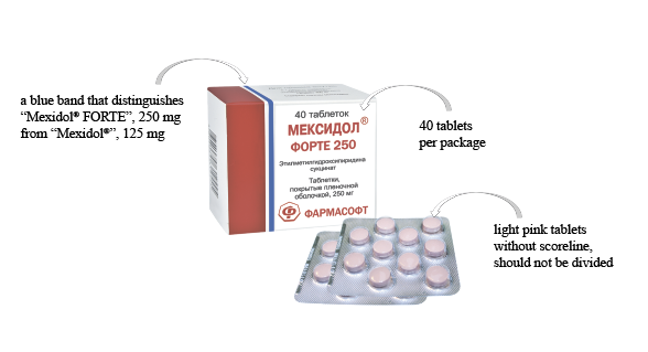 Мексидол таблетки 125 как принимать